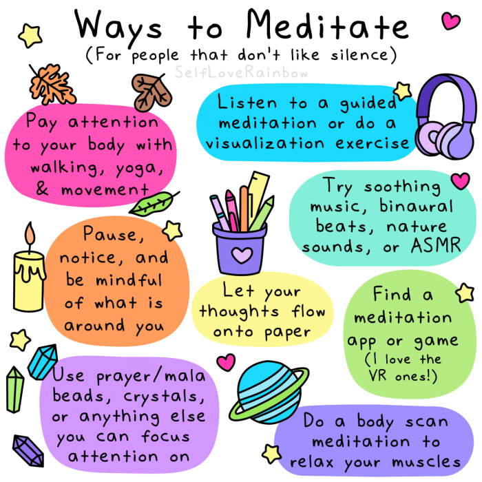 Meditation meditate beginners types guide common techniques yoga mindfulness technique most happierhuman practices step choose board