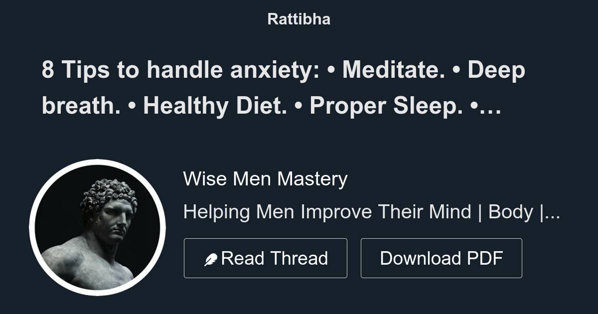 How to Meditate for Strengthening Your Ability to Handle Anxiety