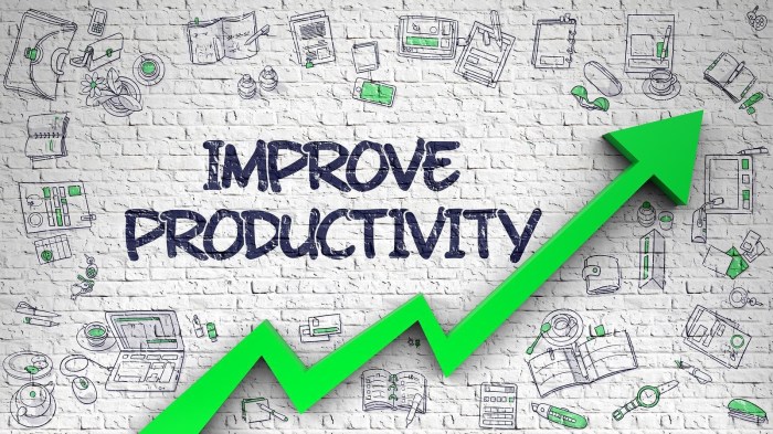 Productivity improve